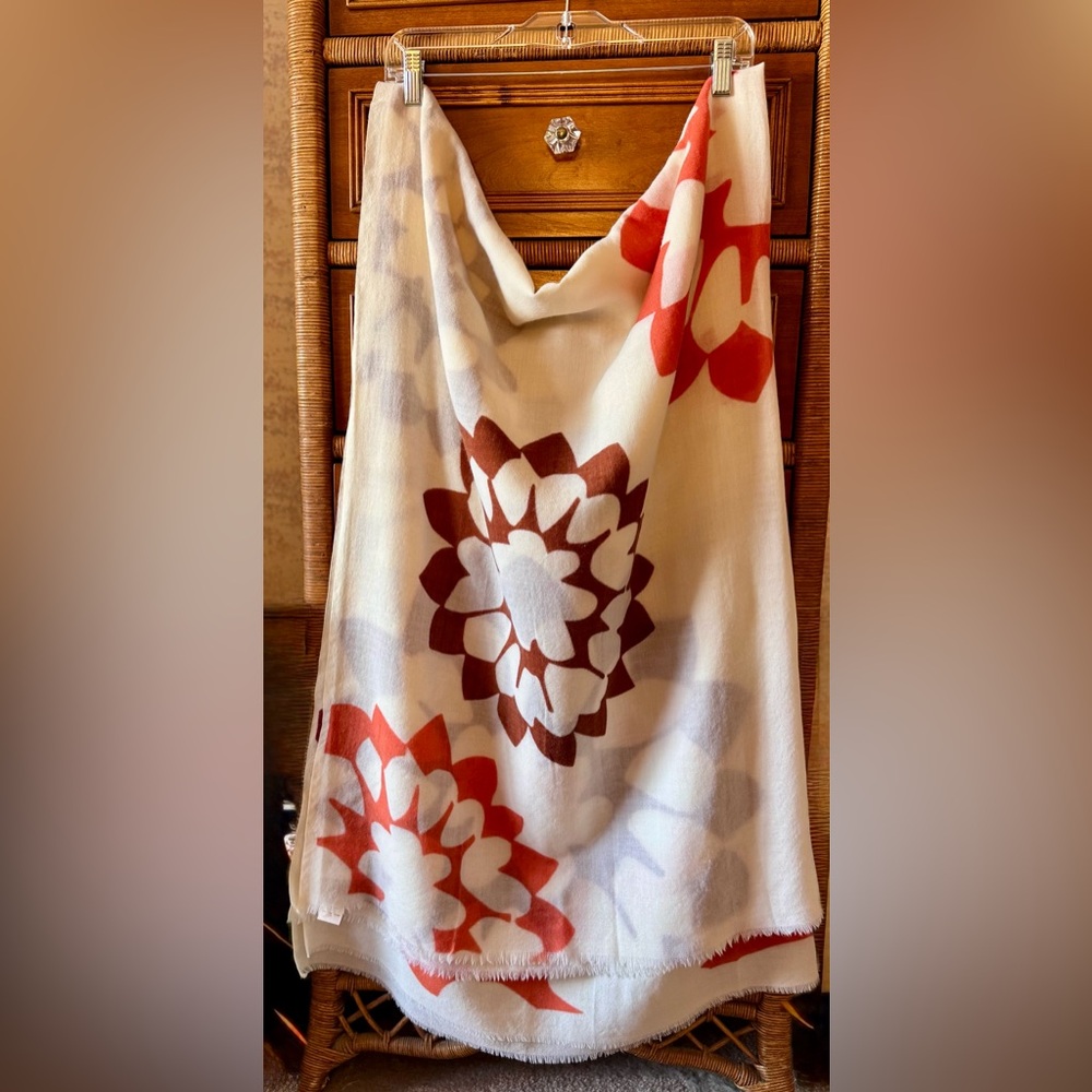 Judy Ross Textiles for Garnet Hill Wool Throw RN#102816 50x70